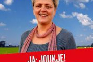 Kandidaat Statenlid Joukje van Roeden – Hoekstra oan ‘e kuier met Lutz Jacobi